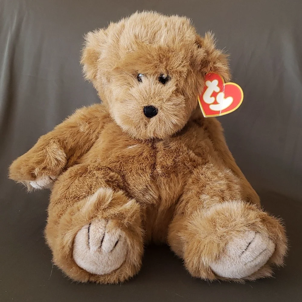 NWT Dumpling 🐻 Ty Vintage Classic Plush Teddy Bear 🧸 Collectible, PVC pellets - Picture 1 of 11